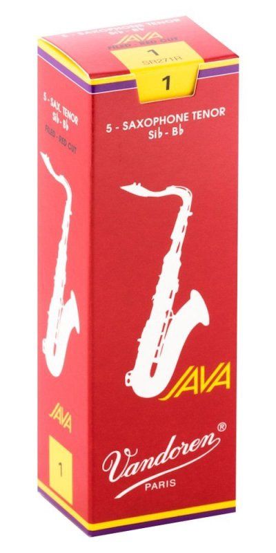 Tenor Sax JAVA Red Reeds Strength 1, Box of 5 | 326717