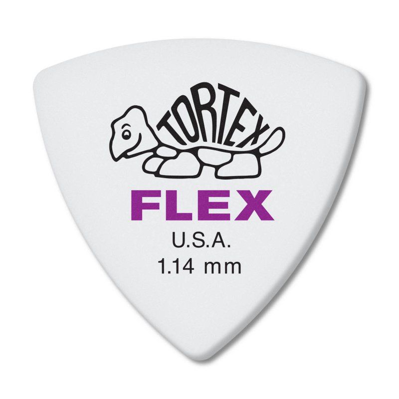 Purple 1.14mm Tortex® Flex Triangle Guitar Pick (72/pack) | 490149