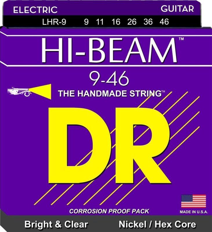 Hi-Beam Lite Electric Guitar Strings, Light to Medium (9-46) | 549520