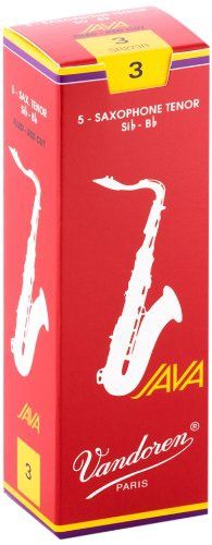 Tenor Sax JAVA Red Reeds Strength 3; Box of 5 | 326721