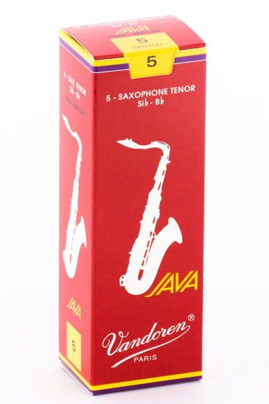 Tenor Sax JAVA Red Reeds Strength 5; Box of 5 | 326726