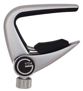 Newport Ukulele/Banjo Pressure Touch Capo Silver | 458355