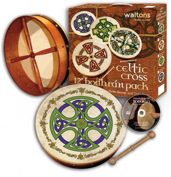12&quot; Bodhrán Drum Pack, Brosna Cross | 549644
