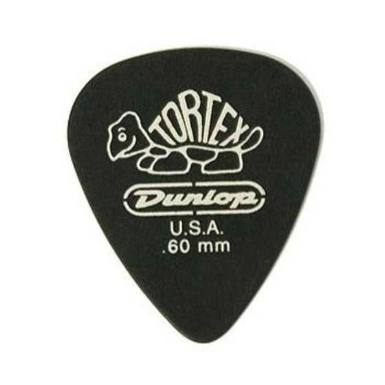 Tortex Pitch Black Jazz III, .60mm, 72/Bag | 40772