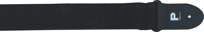 2&quot; Black Cotton Guitar Strap | 524861