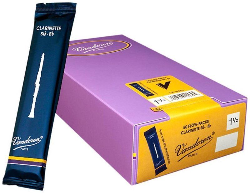 Bb Clarinet Traditional Reed #1.5, 50 Pack | 329893