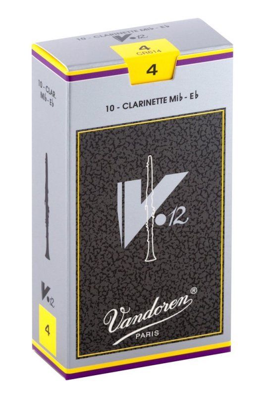 Eb Clarinet V.12 Reeds Strength 4; Box of 10 | 332715