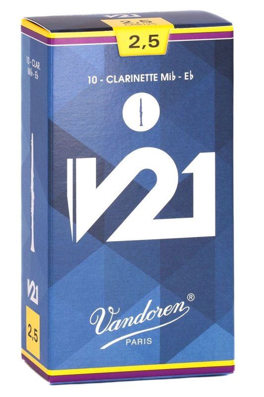 Strength 2.5 V21 Eb Clarinet Reeds, Set of 10 Pieces | 490560