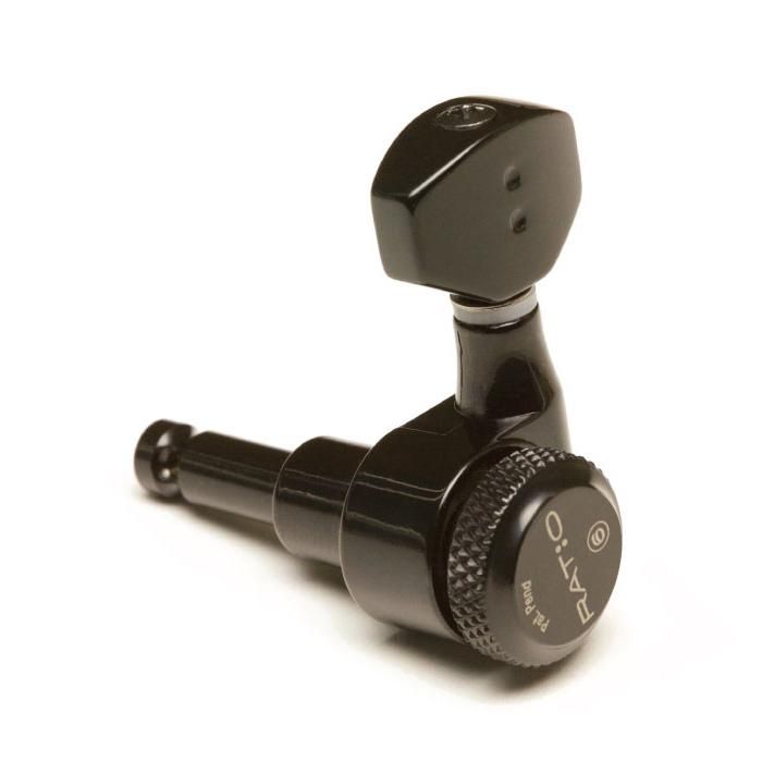 RATIO LOCKING TUNERS 6 IN-LINE MINI BLACK 2 PIN PRL-8721-LB0 - REVERSE/LEFTY | 525851
