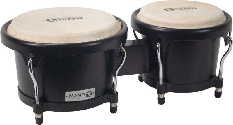 Bongo Set 7” &amp; 8” with Comfort Rims, Midnight Black Satin | 549733