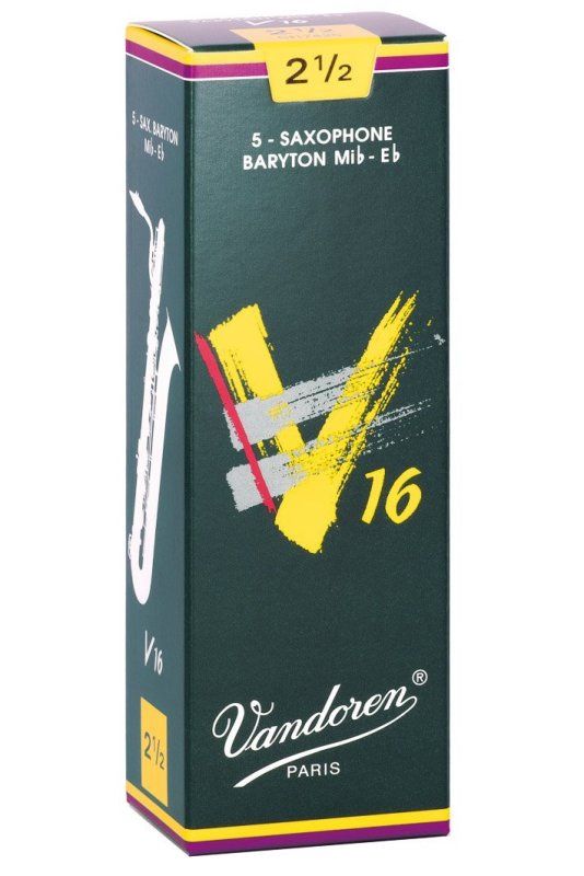 Baritone Sax V16 Strength 2.5, Box of 5 Reeds | 490446