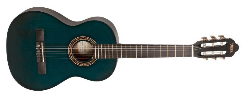 200 Series 3/4 Classical Acoustic Guitar, Transparent Blue Satin | 691129