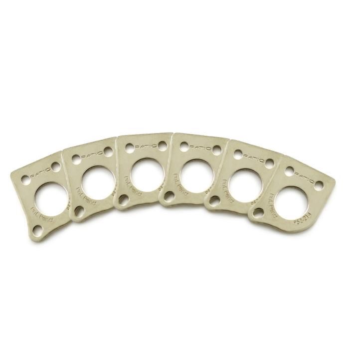 Ratio Invisomatch Premium Mounting Plates for 45 Degree Screw Hole - Chrome | 494090