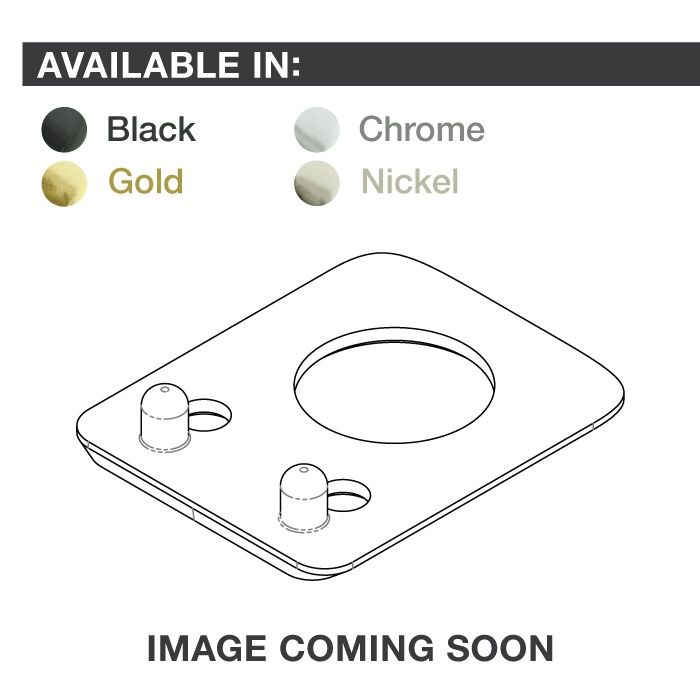 Ratio Invisomatch Premium Mounting Plates for Fender Style 2 Pin Hole - Gold | 494866
