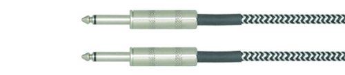 Fabric Covered 1/4? Instrument Patch Cable 10&#39; Length (S+S) | 281226