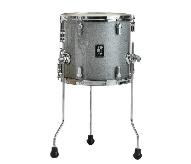 AQ2 Series 16&quot; x 15&quot; Floor Tom, Titanium Quartz | 497670