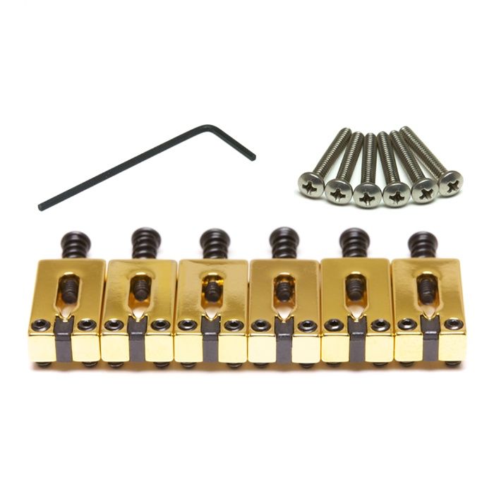 String Saver Classics Strat &amp; Tele Style 2 3/16&quot; String Spacing - Gold | 394074