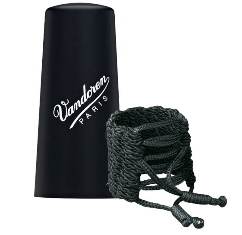 Klassik Ligature and Plastic Cap for Bb German Clarinet with 3 Interchangeable Pressue Plat | 285484