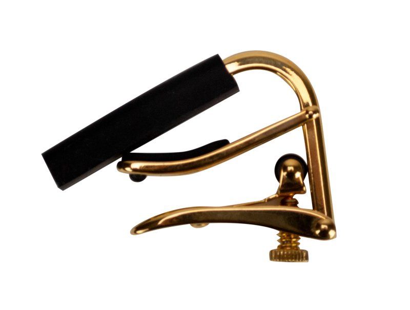 Capo Royale Series, Gold Titanium Finish Capo For Steel String Guitar | 529062