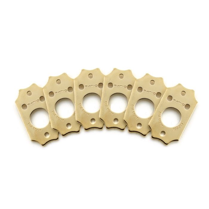 Ratio InvisoMatch Premium Mounting Plates For Gibson Style Screw Hole - Gold | 530066