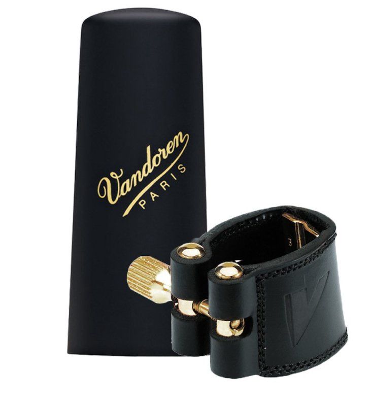 Leather Ligature and Plastic Cap for Baritone saxophone | 286782