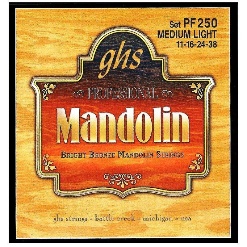 Bright Bronze Mandolin Strings, Medium Light (.011-.038) | 38720