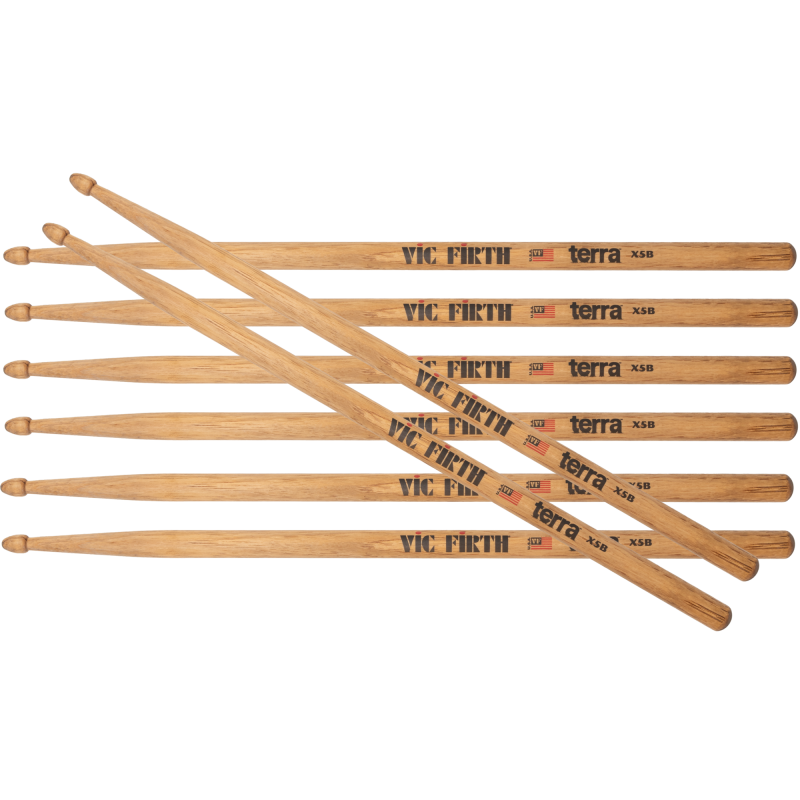 American Classic X5B Terra Series Drumsticks (4-Pair Value Pack) | 705488