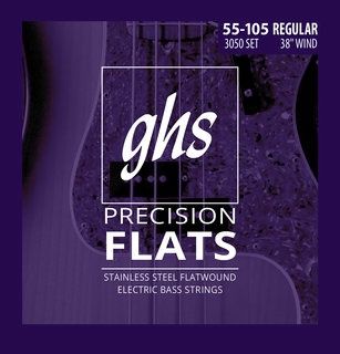 Bass Precision FLATS™ - Regular (38&quot; winding) Strings - 2-D | 341172