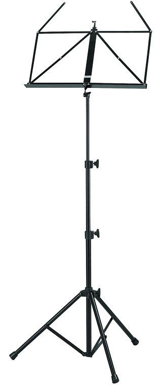3 Section Music Stand Black | 214190