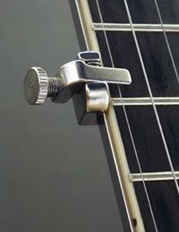 Fifth String Banjo Capo Long Version, Nickel Plated | 39272