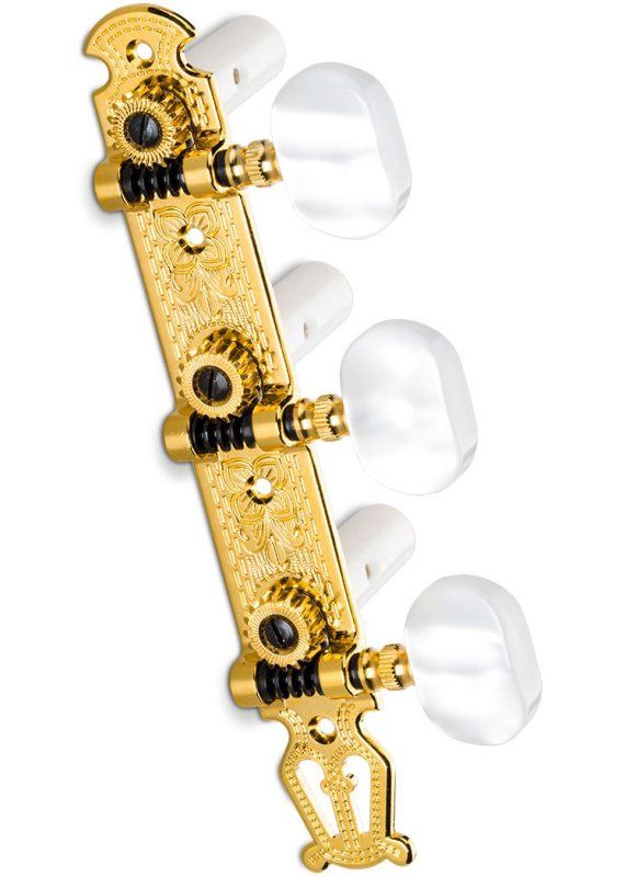 Lyra Acrylic Button Tuner, Gold | 531198