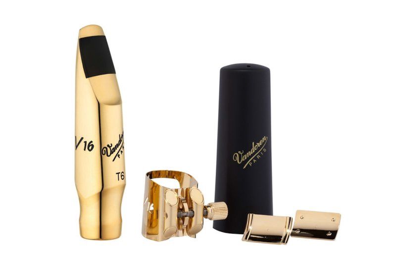 T6 Tenor Sax Large Chamber V16 Metal Mouthpiece/Optimum Ligature Kit | 396181
