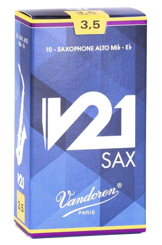 Strength 3.5 V21 Alto saxophone Reeds, Set of 50 Pieces | 470374