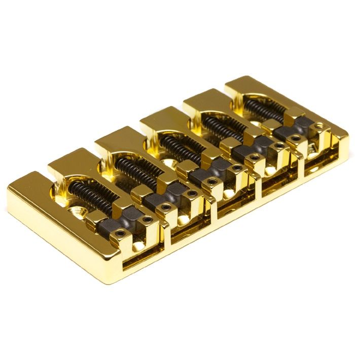 Ghost Loaded Hipshot a Style Bass Bridge - Gold 5 String | 398189