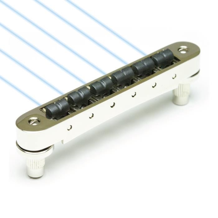 Ghost Loaded Resomax NV 4mm Tune-O-Matic Bridge - Nickel | 343093