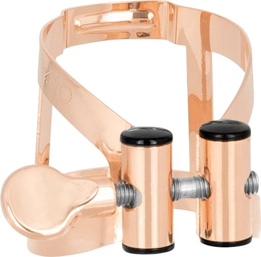 Bass Clarinet Ligature And Plastic Cap, Pink Gold | 550839