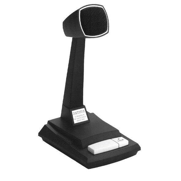 Omnidirectional Dynamic Desktop Microphone With Locking Push To Talk Switch | 551493