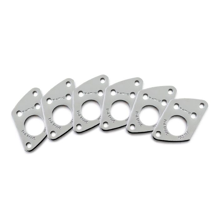 Ratio Invisomatch Premium Mounting Plates for F Style Screw Hole - Chrome | 502378