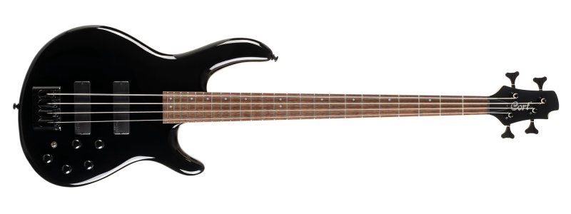 C4 Deluxe Artisan Series 4-String Electric Bass, Black | 692285
