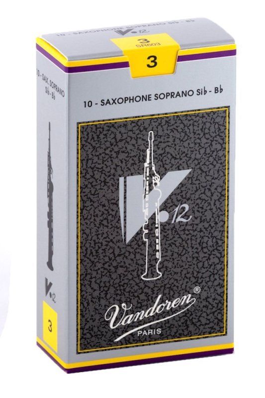 Soprano Sax V.12 Reeds Strength 3; Box of 10 | 343022