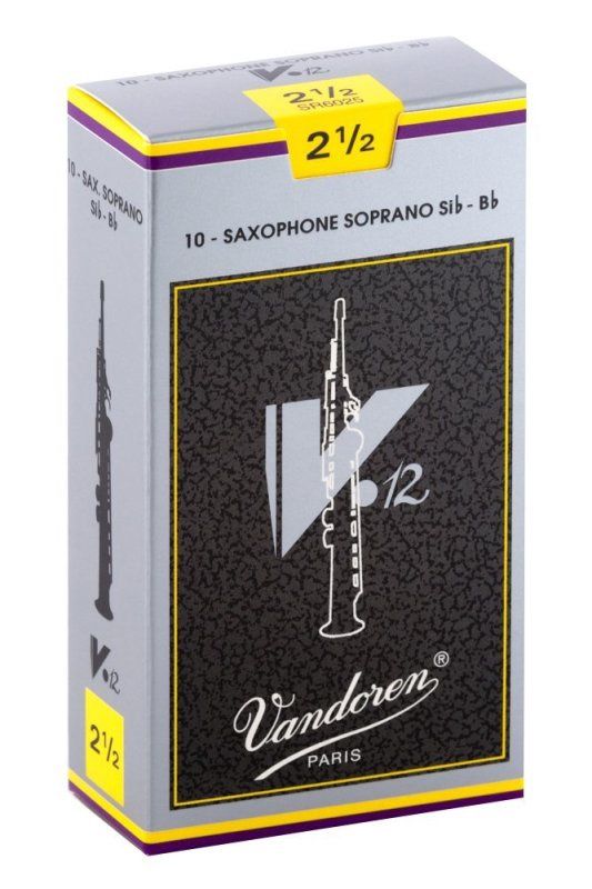 Soprano Sax V.12 Reeds Strength 2.5; Box of 10 | 343020