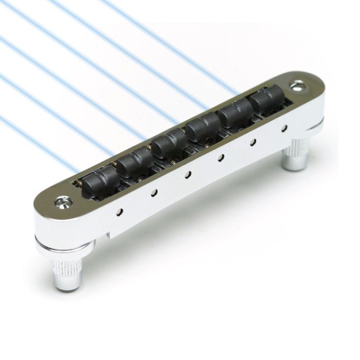 Ghost Loaded Resomax NV 4mm Tune-O-Matic Bridge - Chrome | 343092