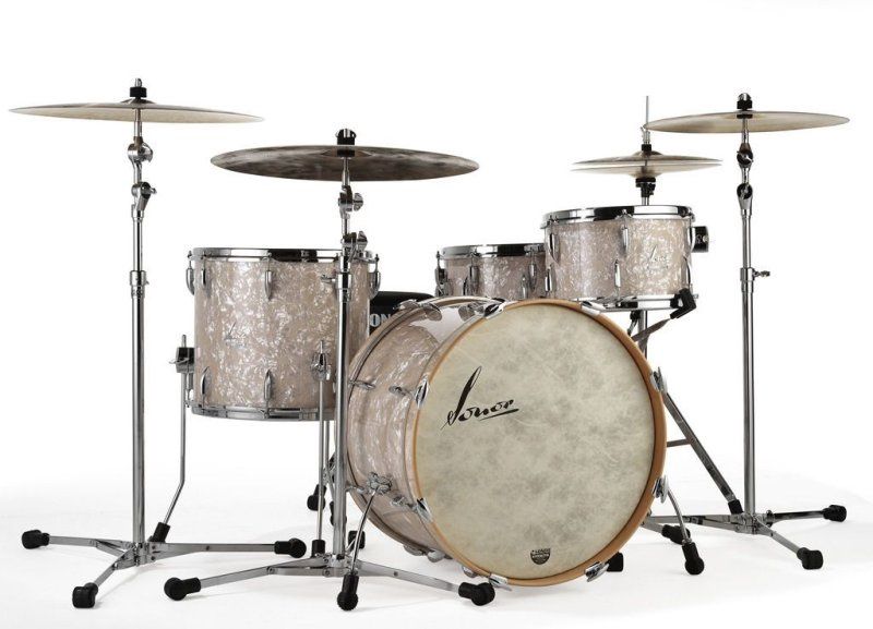 Vintage Series 3-piece Drum Shell Pack With 22&quot; Bass Drum, Vintage Pearl | 472382