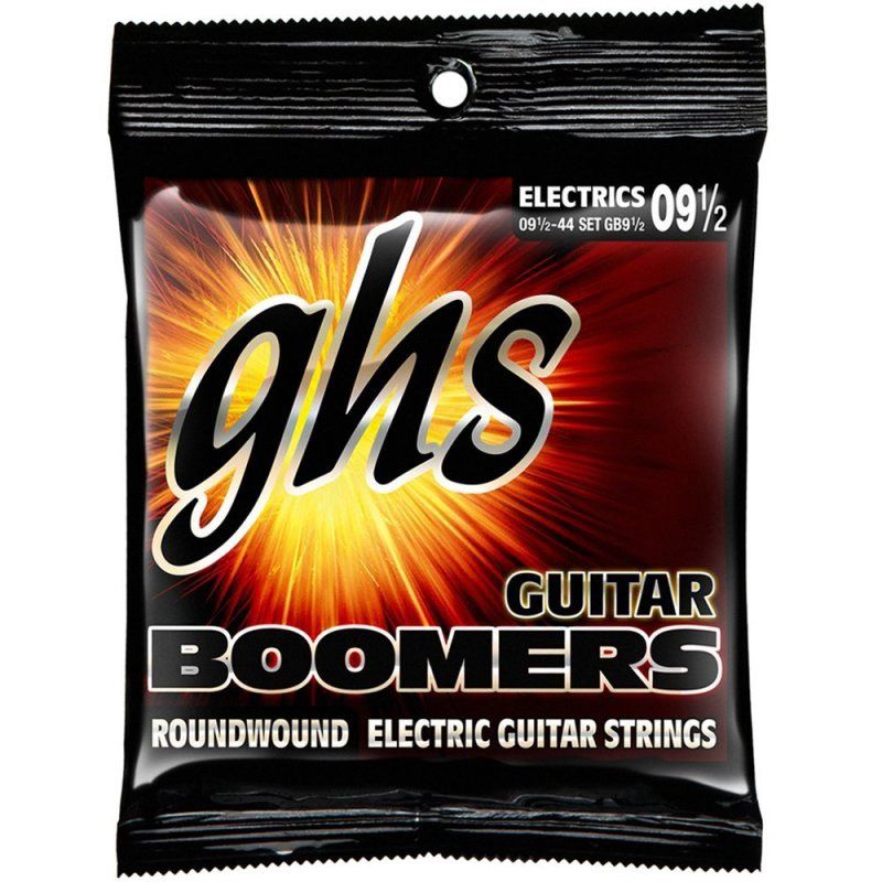 Boomers Roundwound Nickel-Plated Steel Electric Guitar Strings - 9.5-44 | 227639