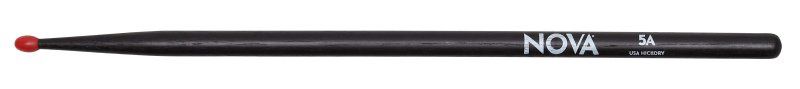Nova 5A Nylon Tip Drumstick, Black Stain | 297133