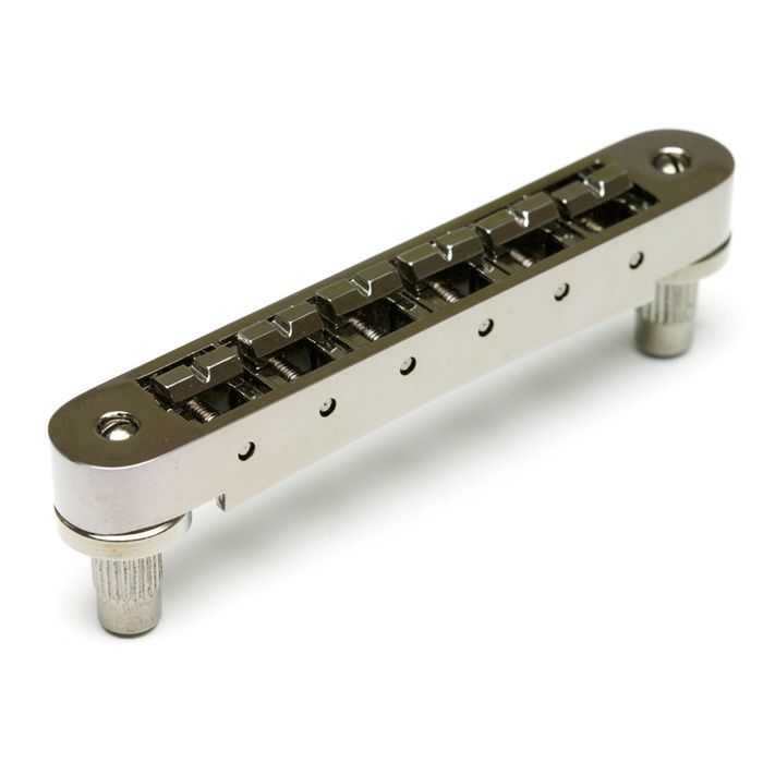 Resomax NV1 4mm Tune-O-Matic Bridge - Black Nickel | 343211
