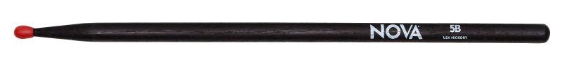 NOVA 5B Nylon-Tip Drumsticks, Black | 400096