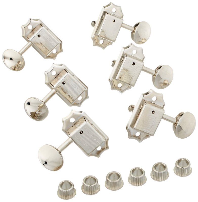 Vintage &quot;F&quot; Style 3 treble/3 bass Electric Guitar Tuners | 430603