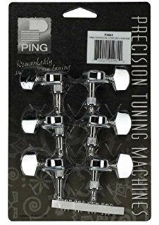 Standard 3+3 Individual Machine Electric Guitar Tuners | 430605