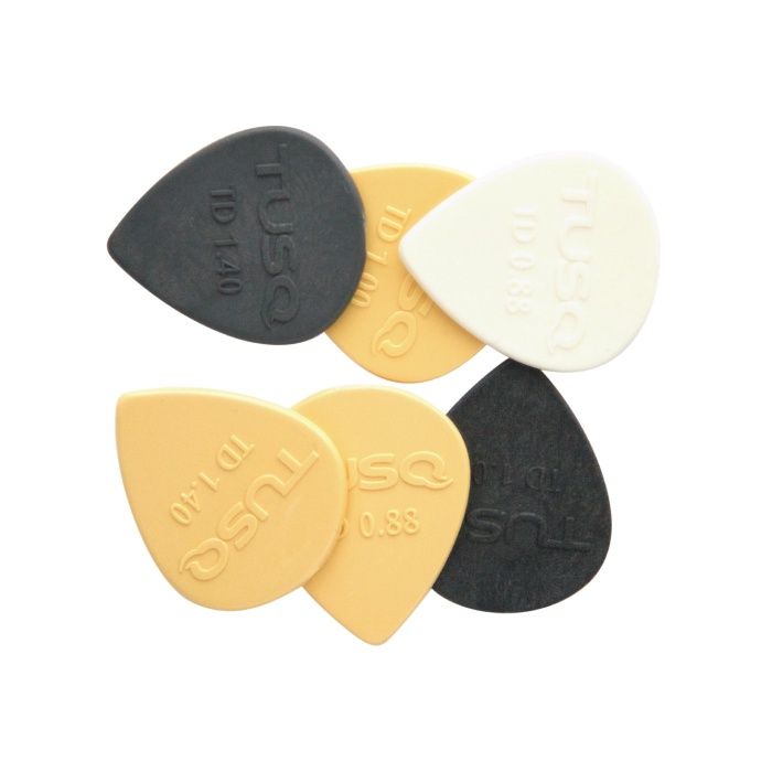 TUSQ Tear Drop Mixed Picks (6-pack) | 401538